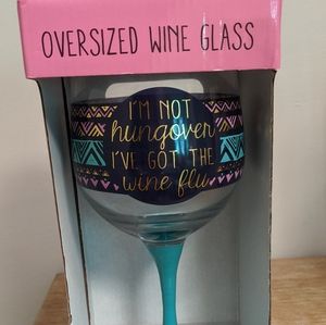 30 OZ OVERSIZED AWESOME WINE GLASS IN BOX